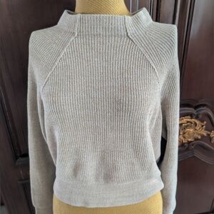 FREE PEOPLE Cotton Sweater Tan XS